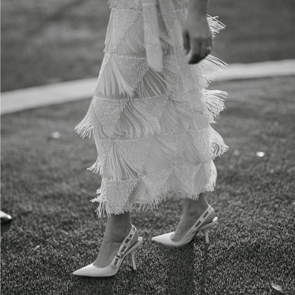 Retrofete Rebecca Fringe Dress - Picture 4 of 6